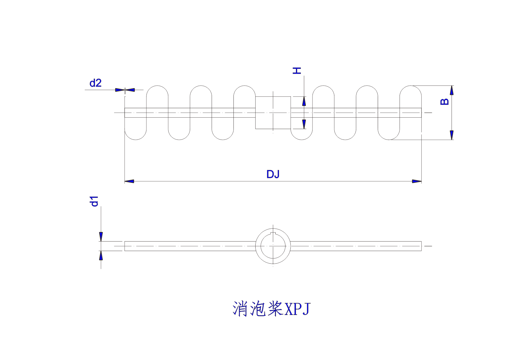   攪拌機(jī)消泡器設(shè)計(jì)圖